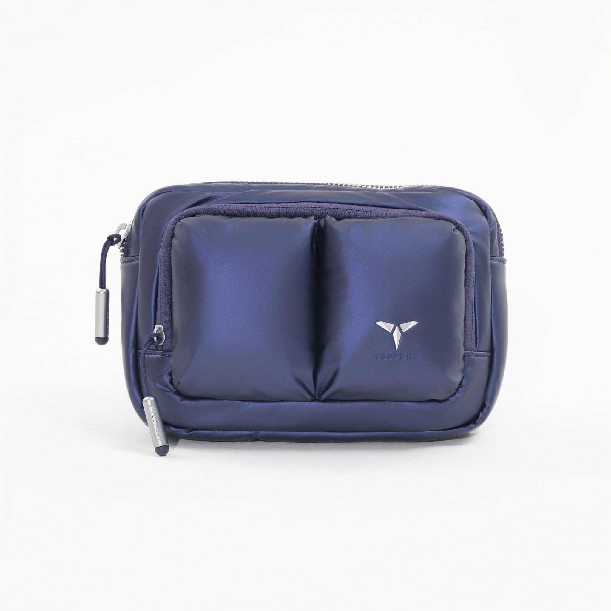 Tesport Cloud Crossbody Belt Bag in Navy front view