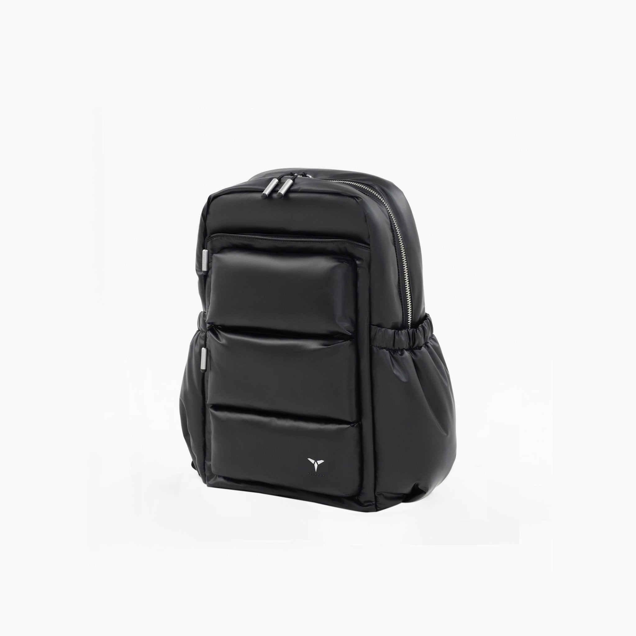 Tesport Cloud Medium Backpack in Black angled view