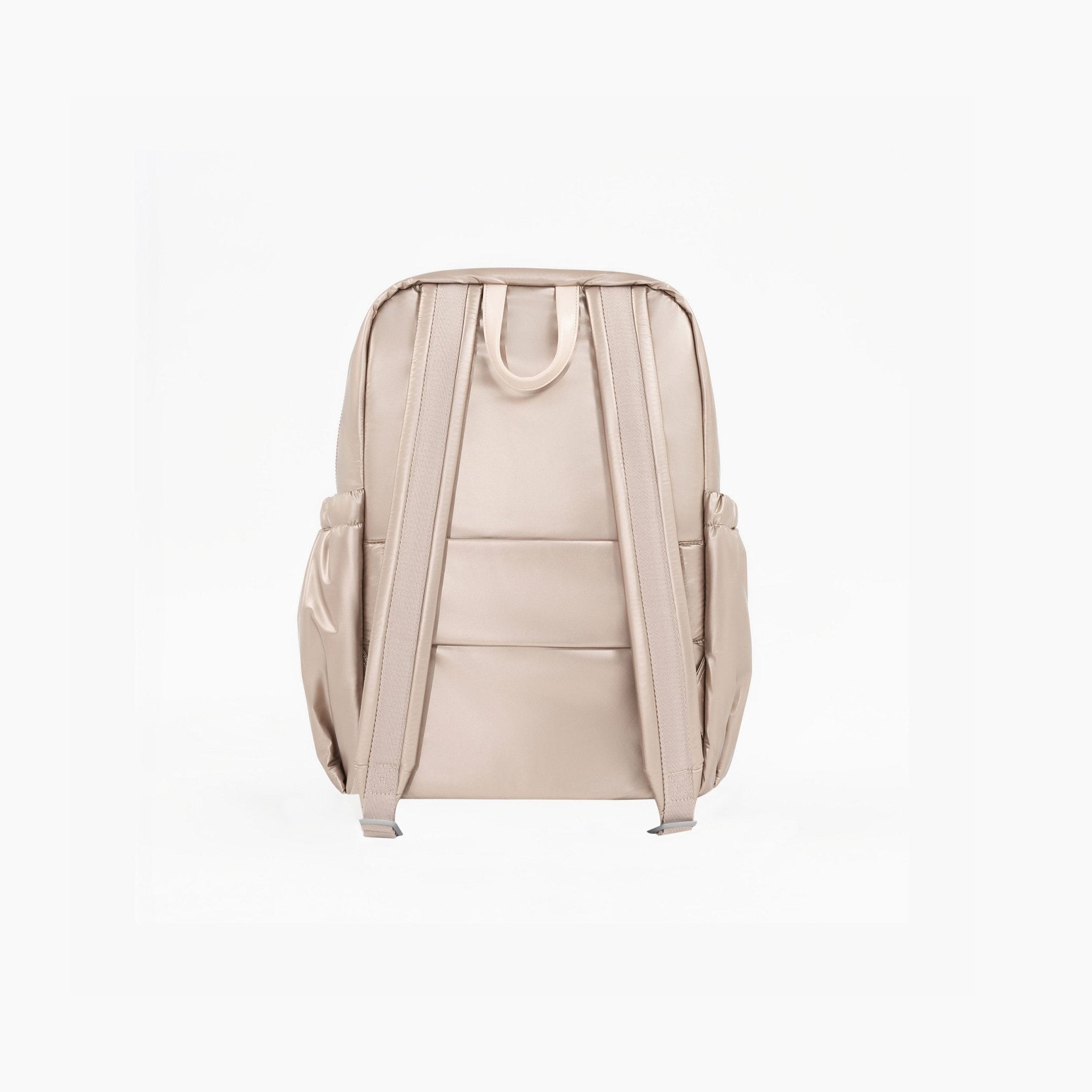 Tesport Cloud Medium Backpack in Champagne back view