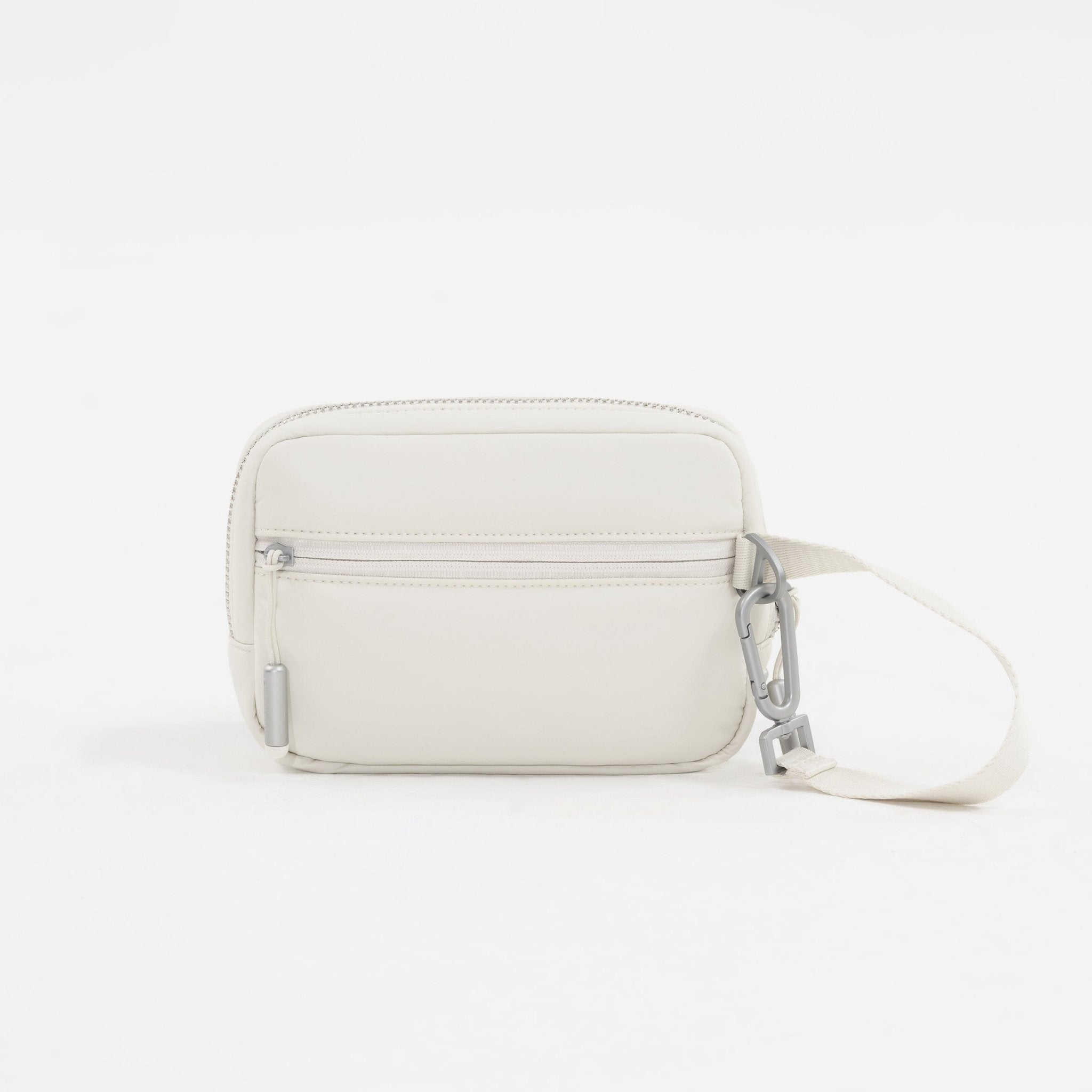 Tesport Cloud Mini Pouch in White back view