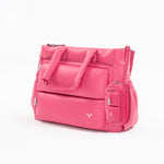 Tesport Cloud Tote in Pink angled view
