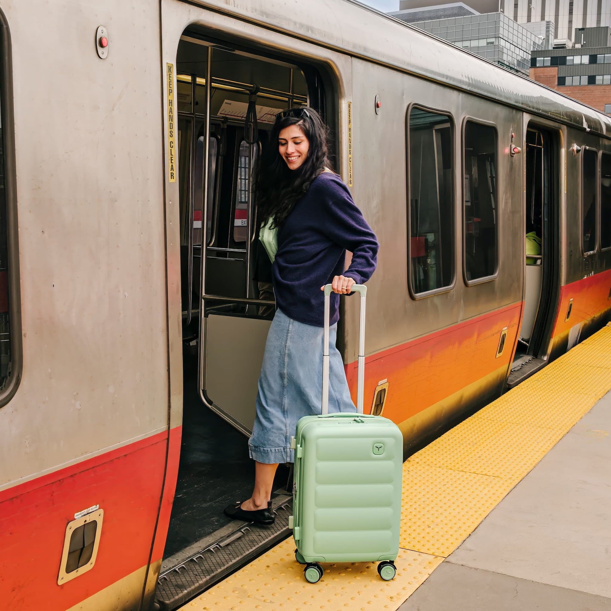 Tesport Cloud® Flex Expandable Carry-On - Tesport
