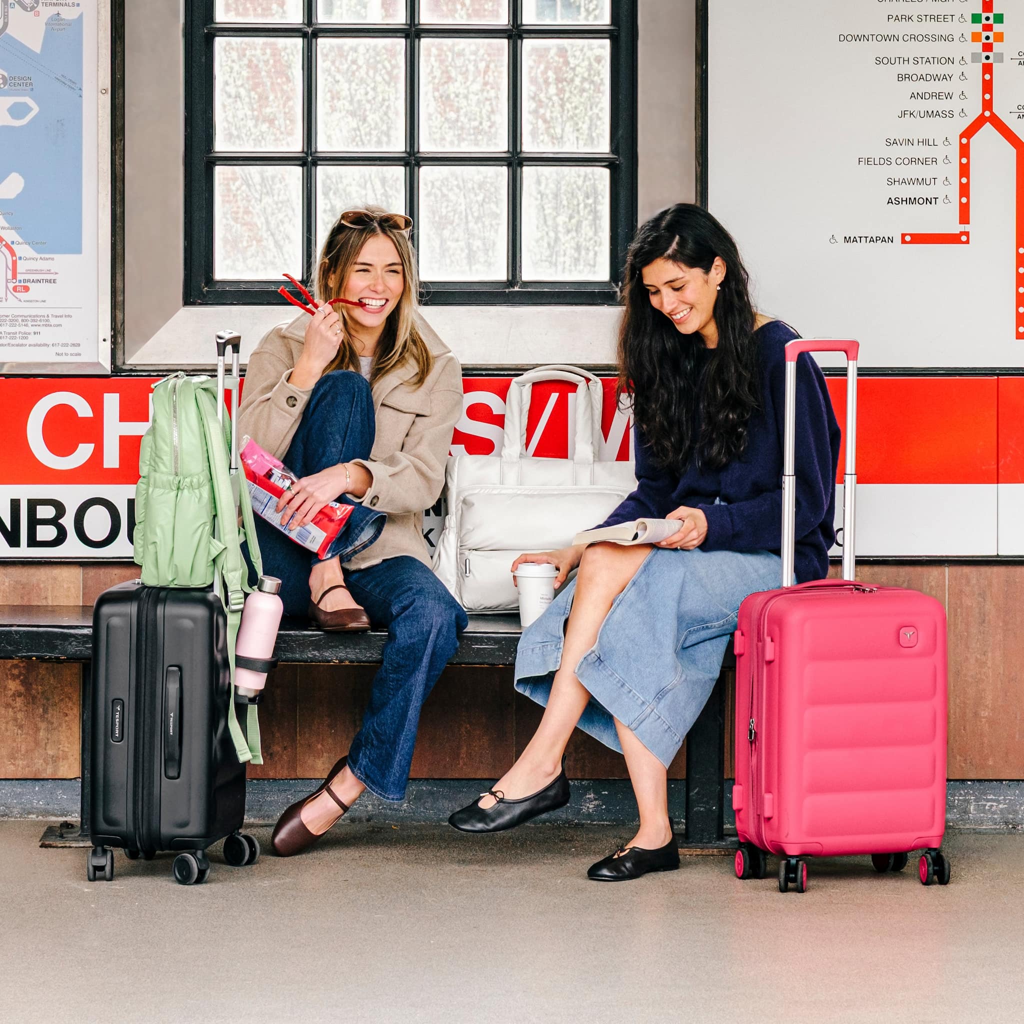 Tesport Cloud® Flex Expandable Carry-On - Tesport