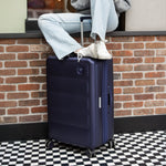 Cloud Large Check - In - Navy - Tesport