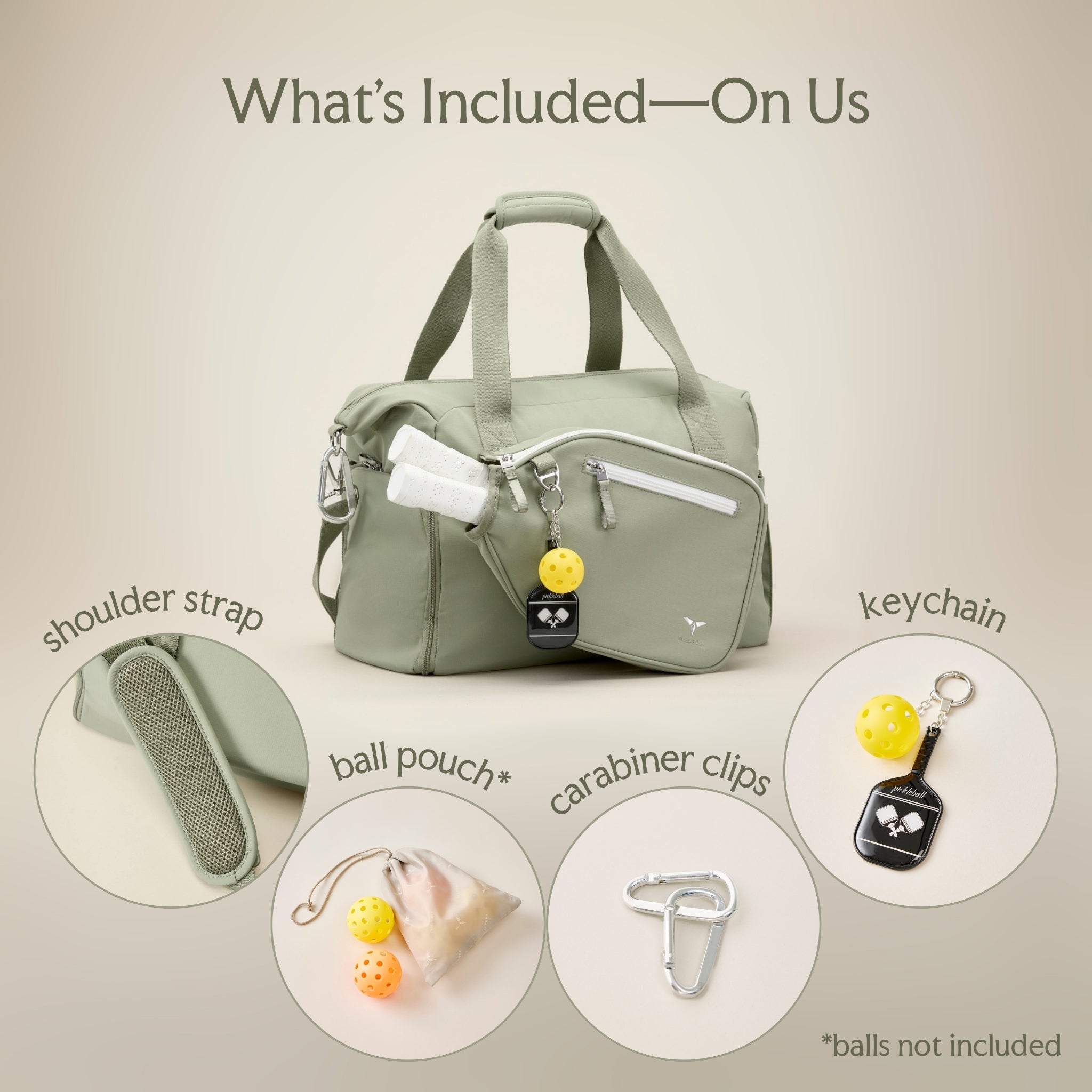 2-in-1 Convertible Pickleball Bag | Patent Pending - Tesport