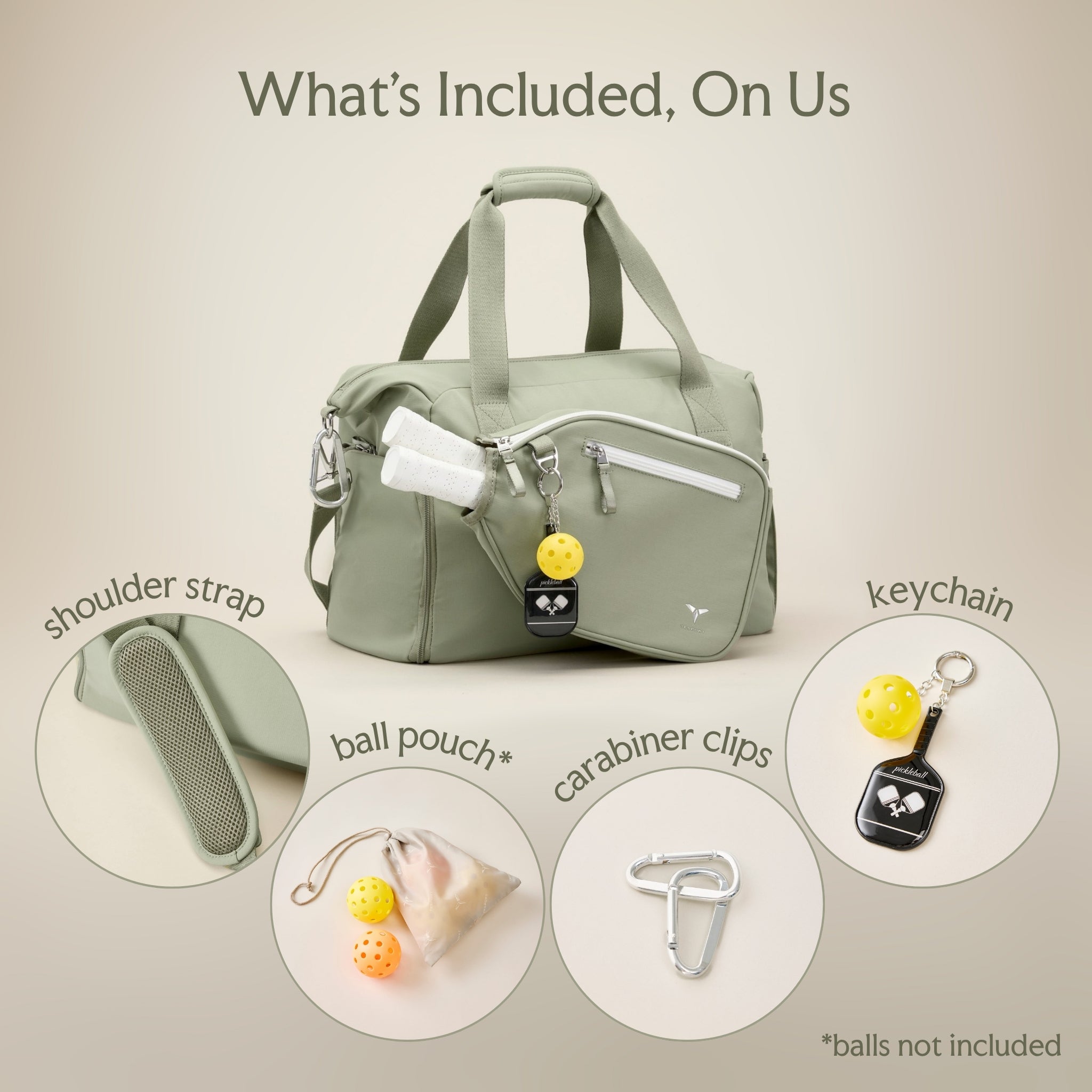 2-in-1 Convertible Pickleball Bag | Patent Pending - Tesport