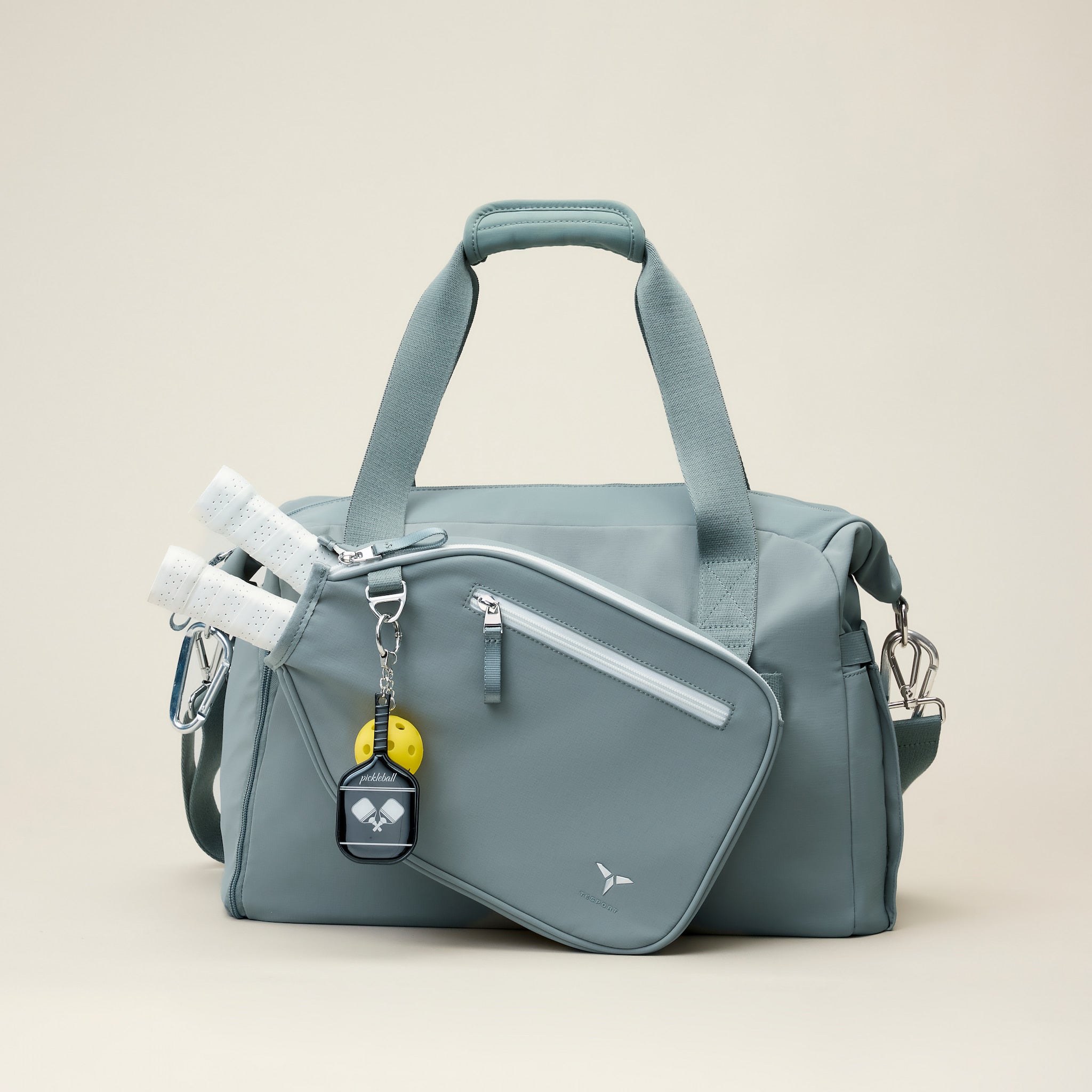 Tesport 2-in-1 Pickleball Bag and Paddle Sleeve in Alpine Slate | Patent Pending - Tesport