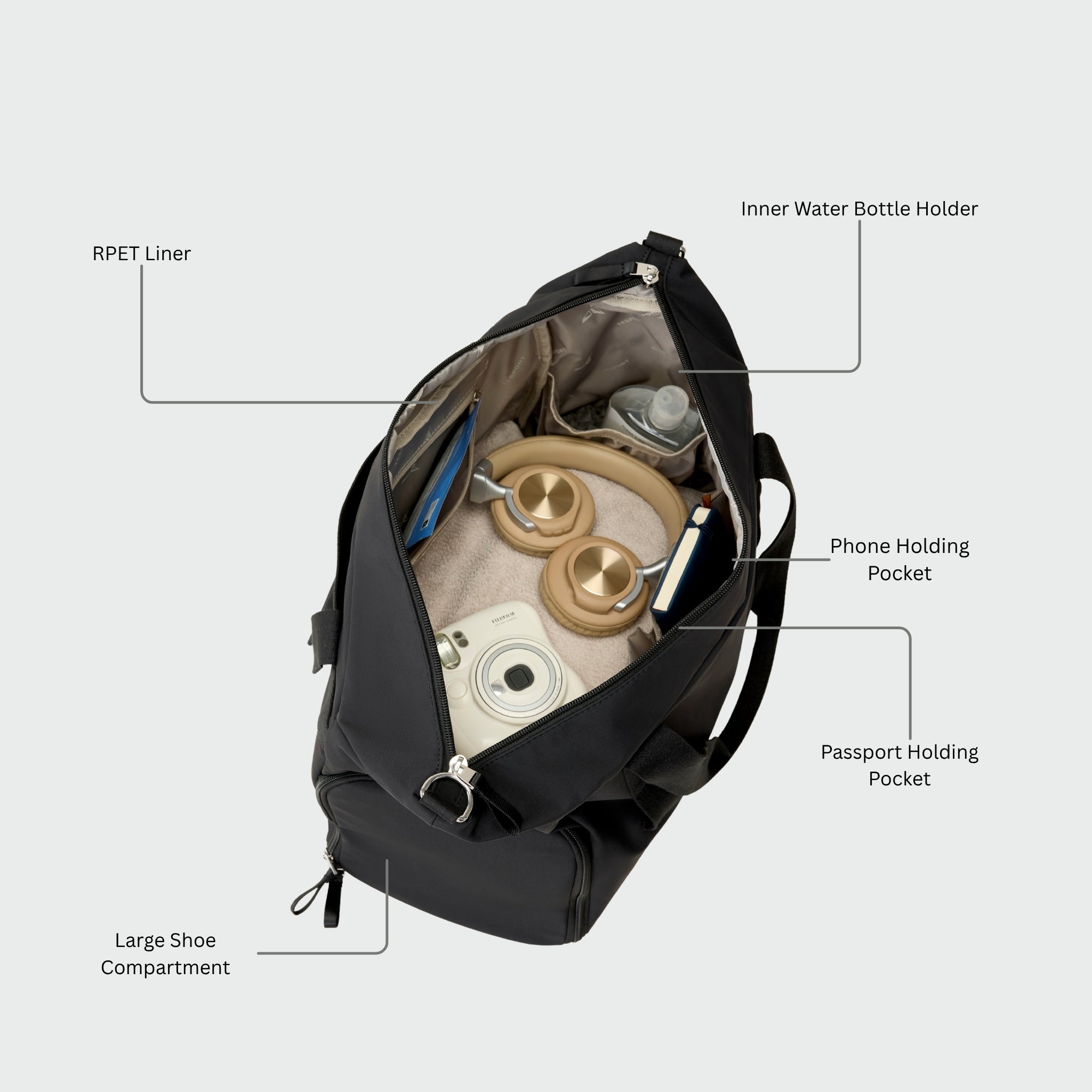 2-in-1 Convertible Pickleball Bag | Patent Pending - Tesport