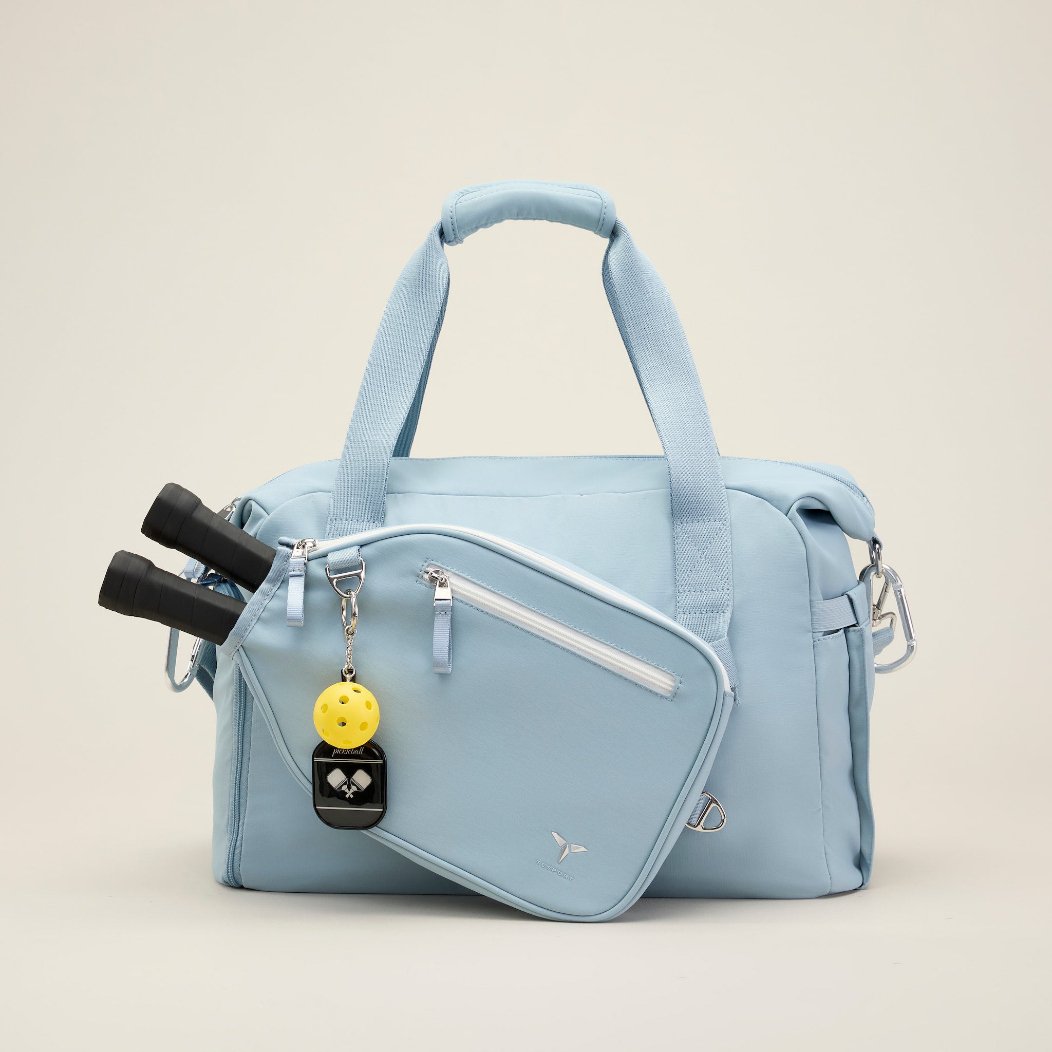 Tesport 2-in-1 Pickleball Bag and Paddle Sleeve in Marina Blue | Patent Pending - Tesport