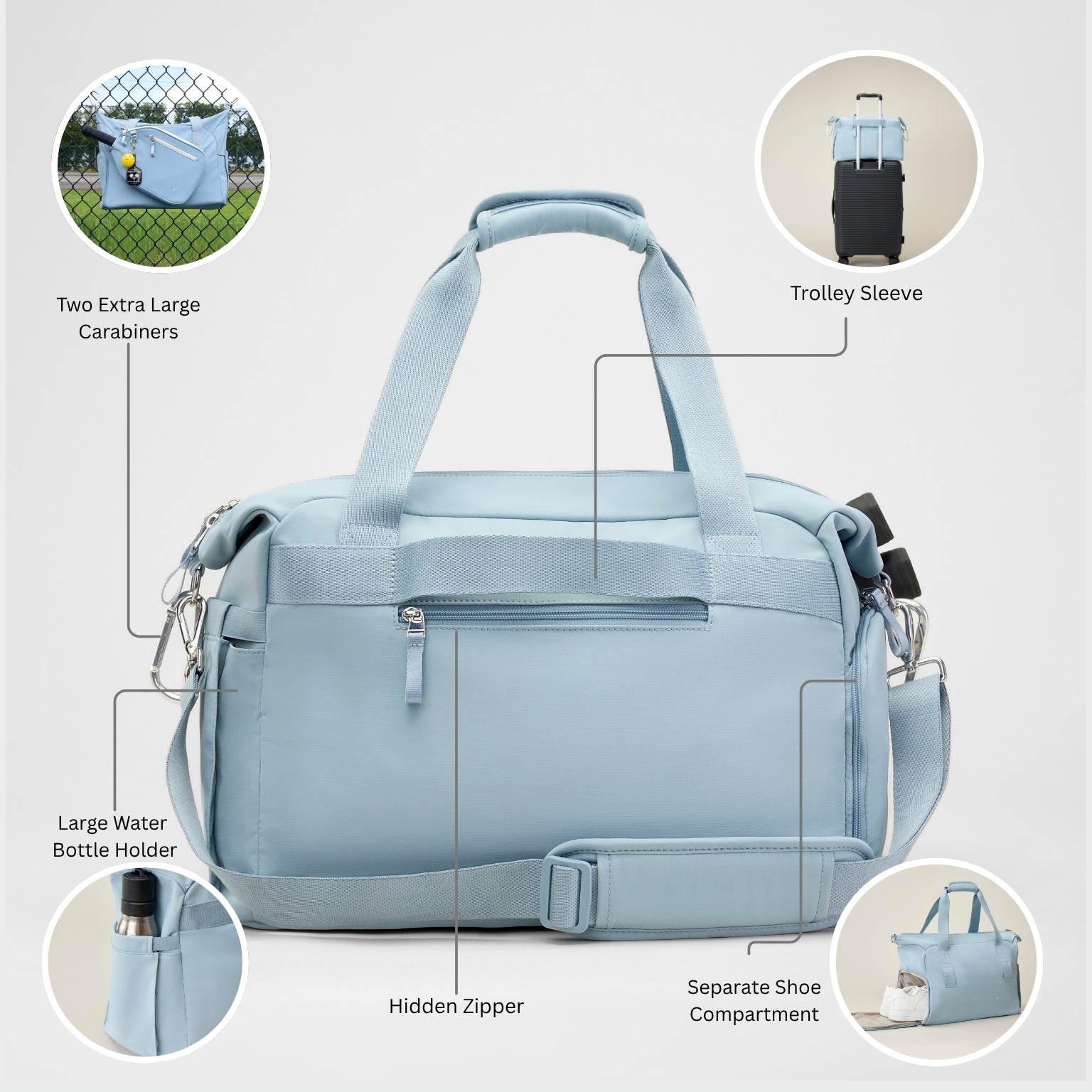 2-in-1 Convertible Pickleball Bag - Tesport