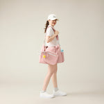 Tesport 2-in-1 Pickleball Bag and Paddle Sleeve in Pulse Pink | Patent Pending - Tesport