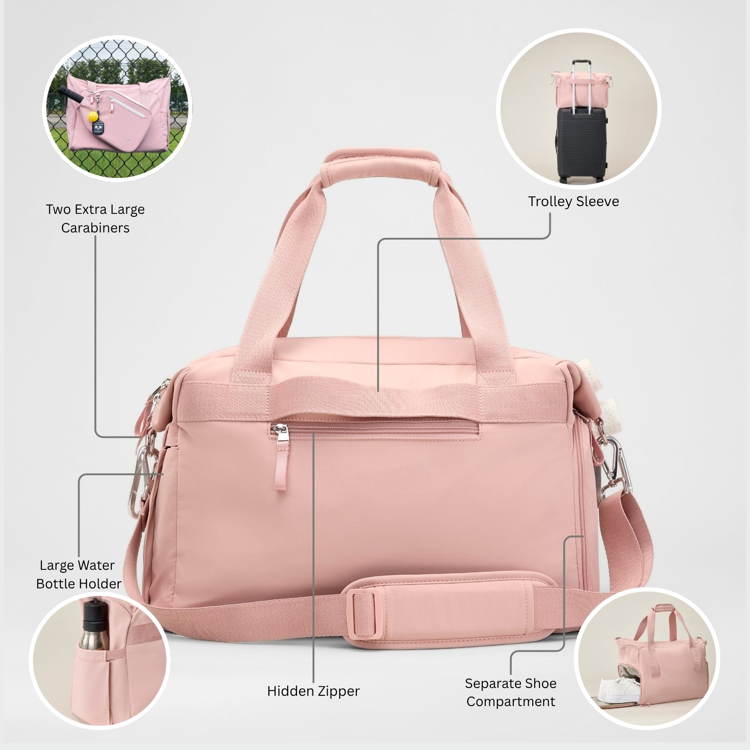 2-in-1 Convertible Pickleball Bag - Tesport