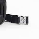 Tesport Cloud Crossbody Belt Bag in Black buckle detail