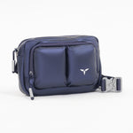 Tesport Cloud Crossbody Belt Bag in Navy angled view