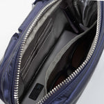 Tesport Cloud Crossbody Belt Bag in Navy interior storage