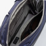 Tesport Cloud Crossbody Belt Bag in Navy interior storage