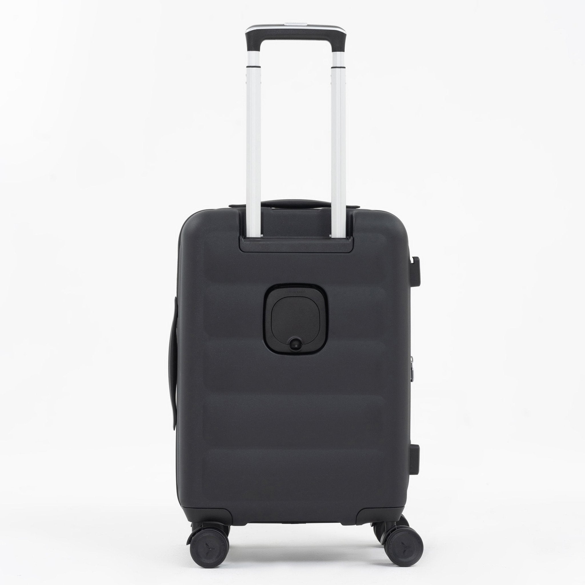 Tesport Cloud Flex Carry-On Luggage in Black back view