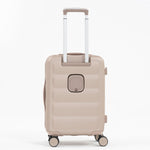 Tesport Cloud Flex Carry-On in Champagne back view