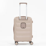 Tesport Cloud Flex Carry-On in Champagne back view