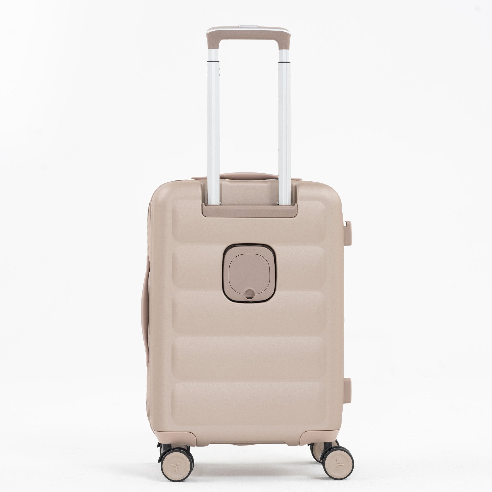 Tesport Cloud Flex Carry-On in Champagne back view