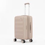 Tesport Cloud Flex Carry-On in Champagne angled view