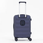 Tesport Cloud Flex Carry-On Luggage in Navy back view