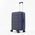 Tesport Cloud Flex Carry-On Luggage in Navy angled shot