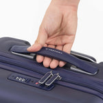 Tesport Cloud Flex Carry-On Luggage in Navy comfort handle