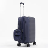 Tesport Cloud Flex Carry-On Luggage in Navy with accessories