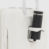Tesport Cloud Flex Carry-On Luggage in White with cup holder