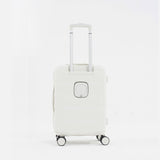 Tesport Cloud Flex Carry-On Luggage in White back view