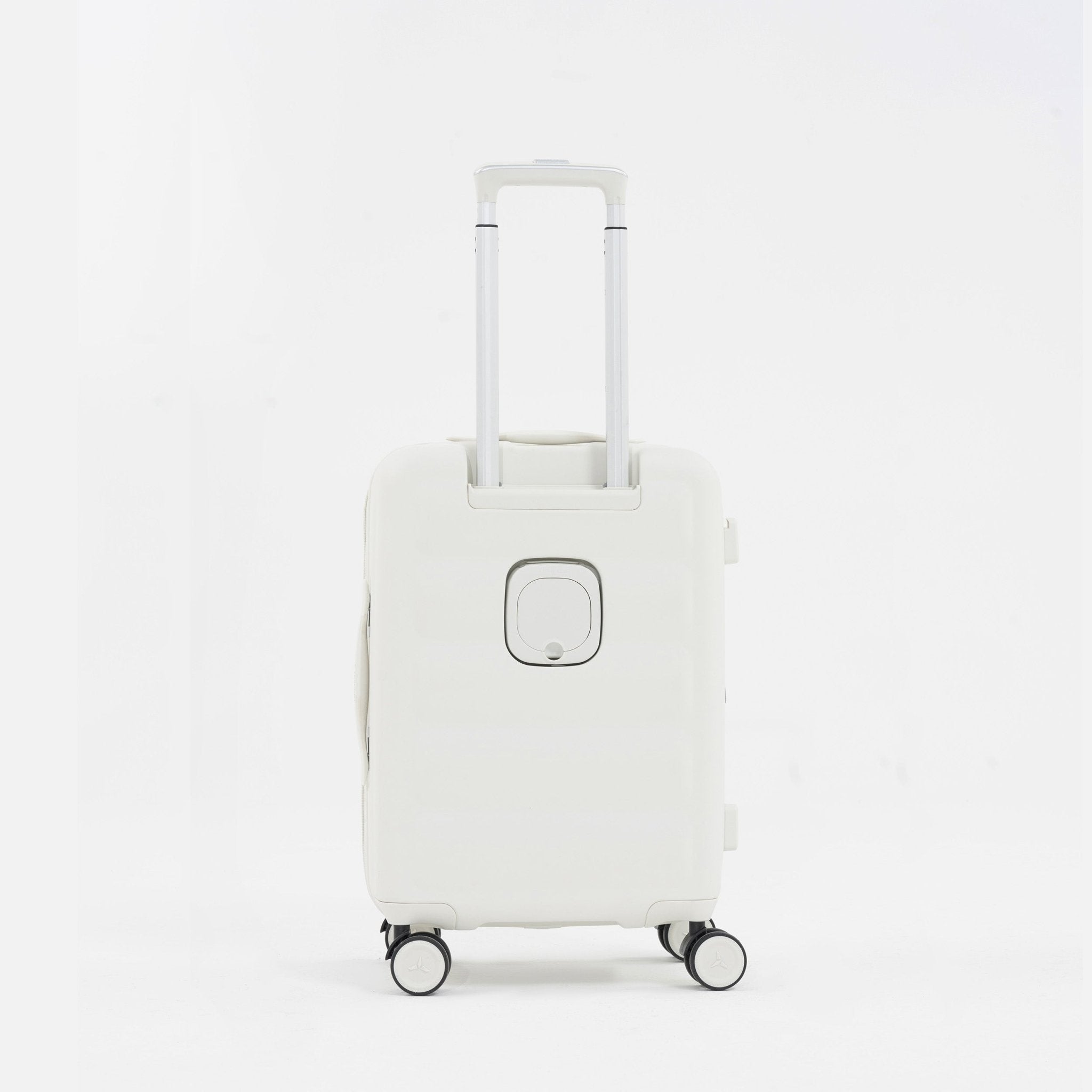 Tesport Cloud Flex Carry-On Luggage in White back view