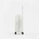 Tesport Cloud Flex Carry-On Luggage in White side shot