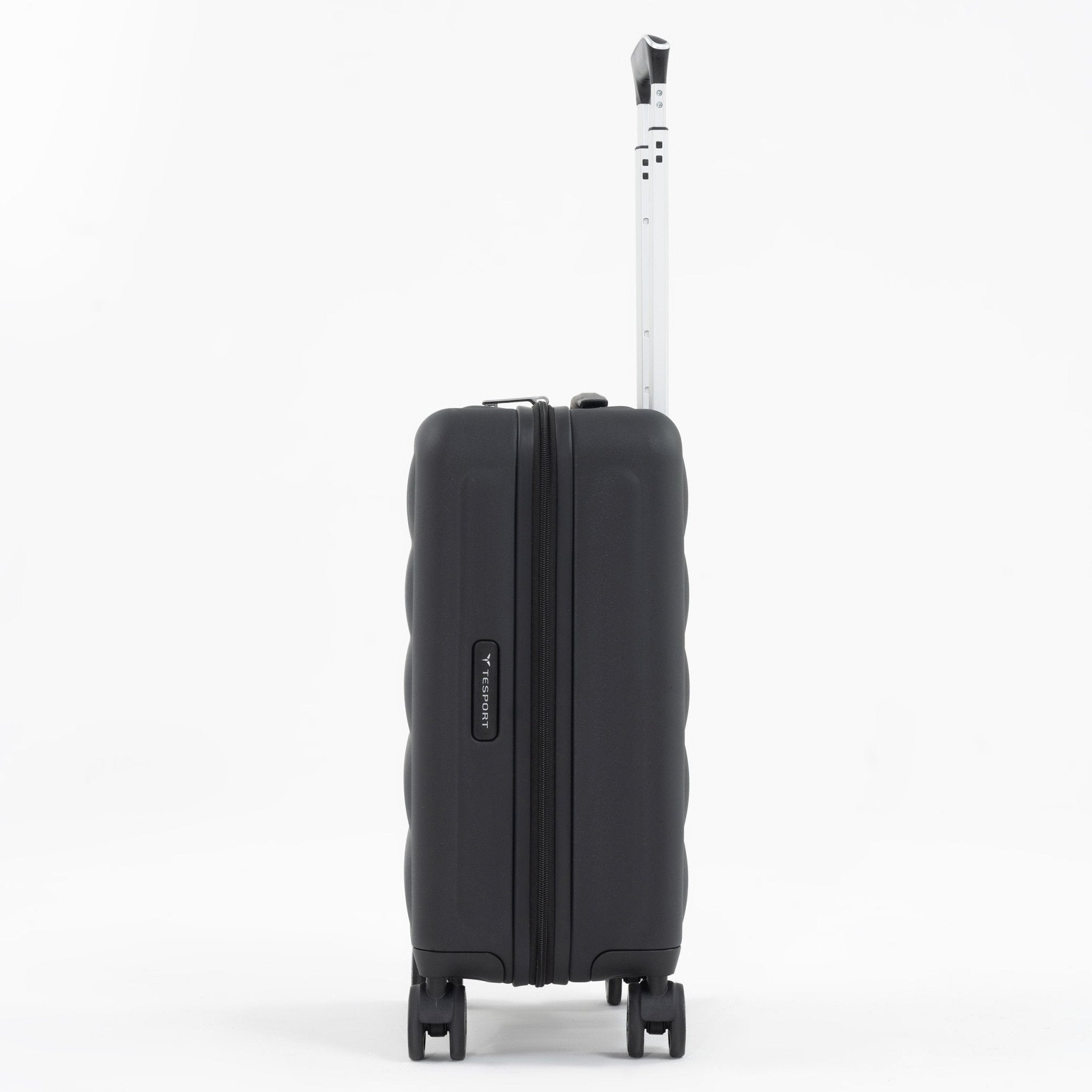Tesport Cloud International Carry-On in Black side view