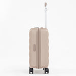 Tesport Cloud International Carry-On in Champagne side view