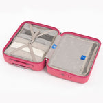 Tesport Cloud International Carry-On in Pink interior storage