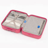 Tesport Cloud International Carry-On in Pink interior storage