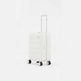 Tesport Cloud International Carry-On in White angled view