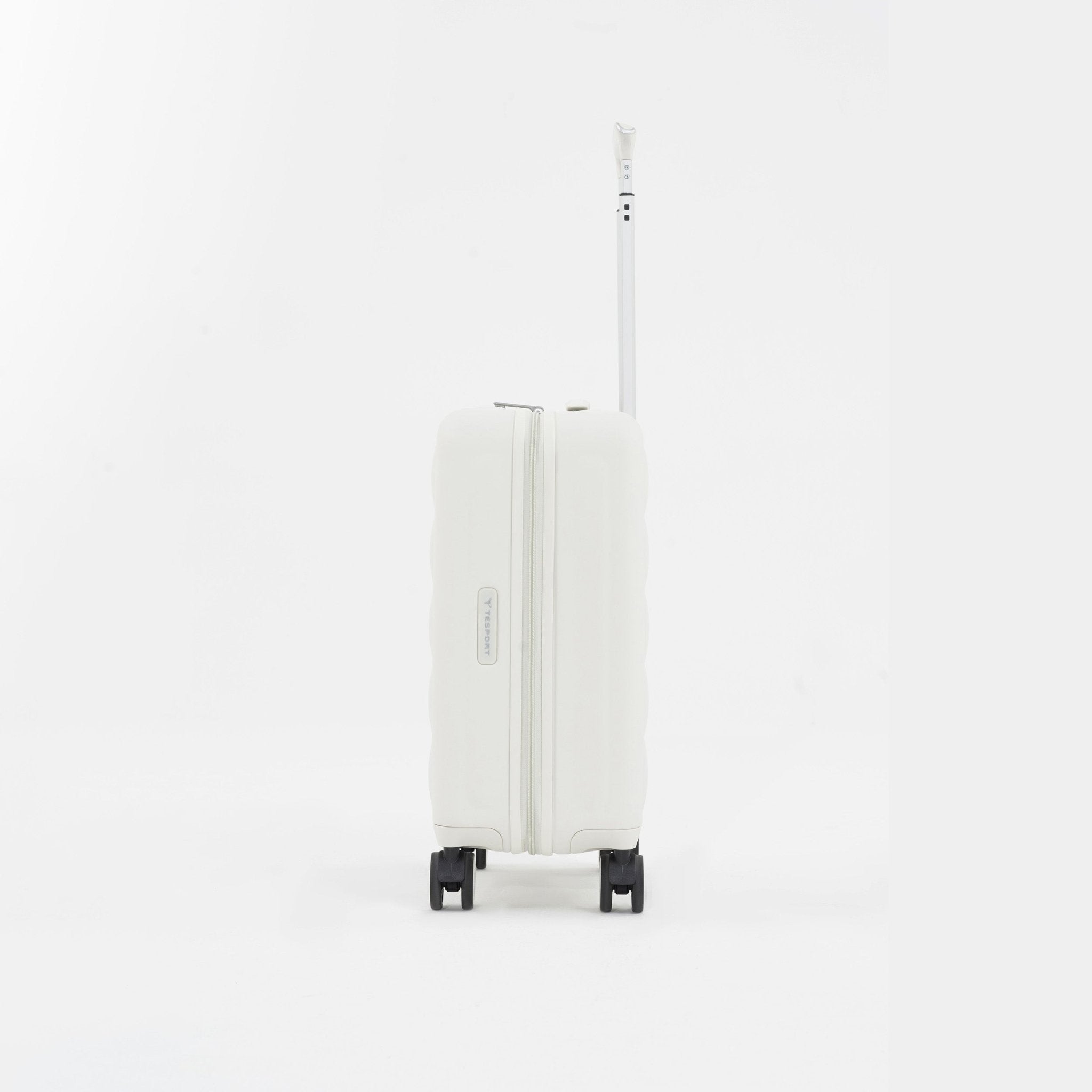Tesport Cloud International Carry-On in White side view