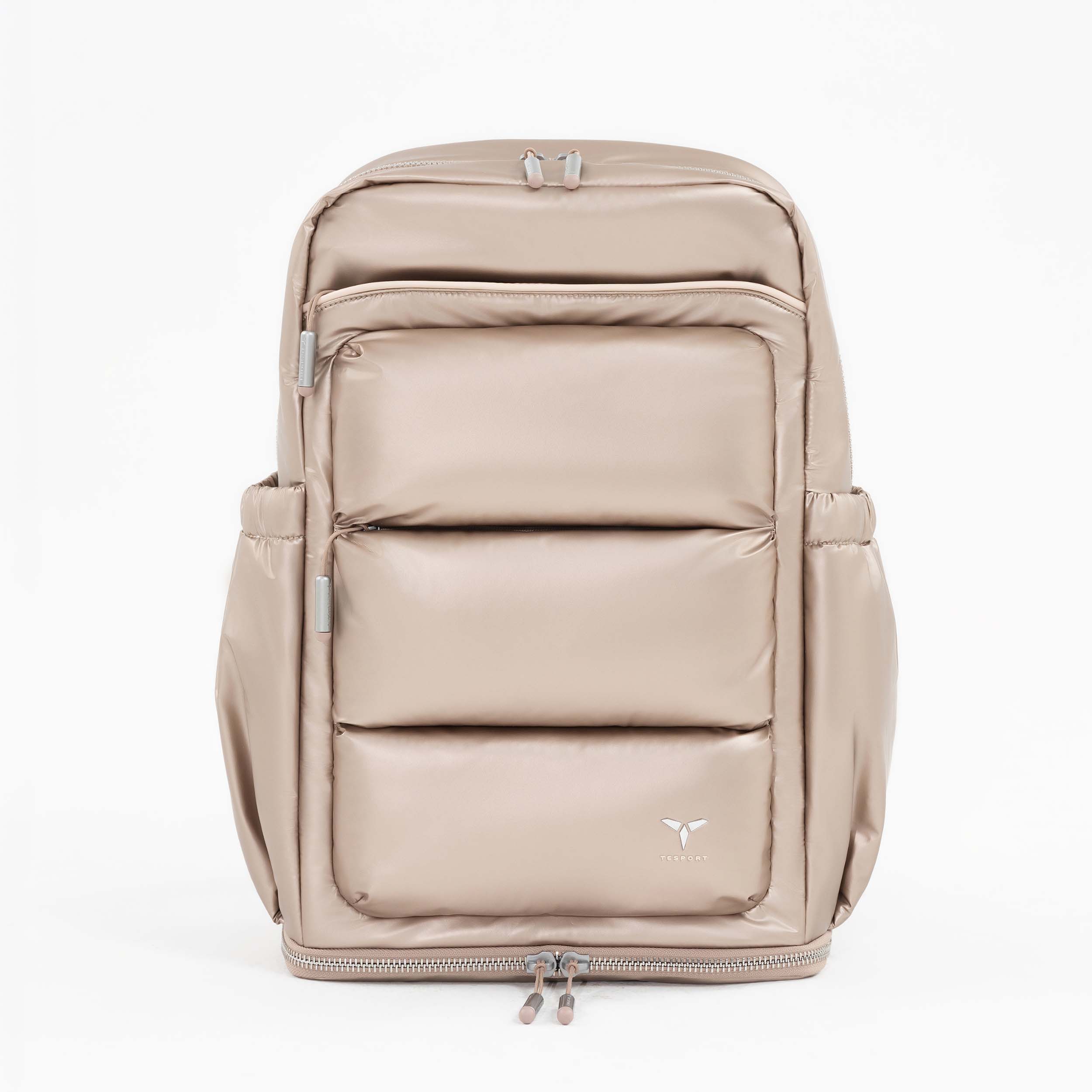 Tesport Cloud Large Backpack in Champagne front view