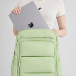 Tesport Cloud Large Backpack in Apple Green laptop storage