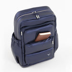 Tesport Cloud Large Backpack in Navy book storage