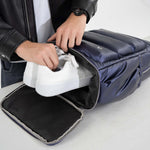 Tesport Cloud Large Backpack in Navy shoe storage
