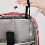 Tesport Cloud Large Backpack in Pink key holder