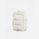 Tesport Cloud Large Backpack in White angled view