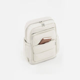 Tesport Cloud Large Backpack in White with book storage