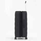 Tesport Cloud Large Check-In In Black side flex view