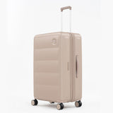 Tesport Cloud Large Check-In In Champagne angled view