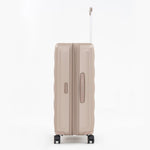 Tesport Cloud Large Check-In In Champagne side view