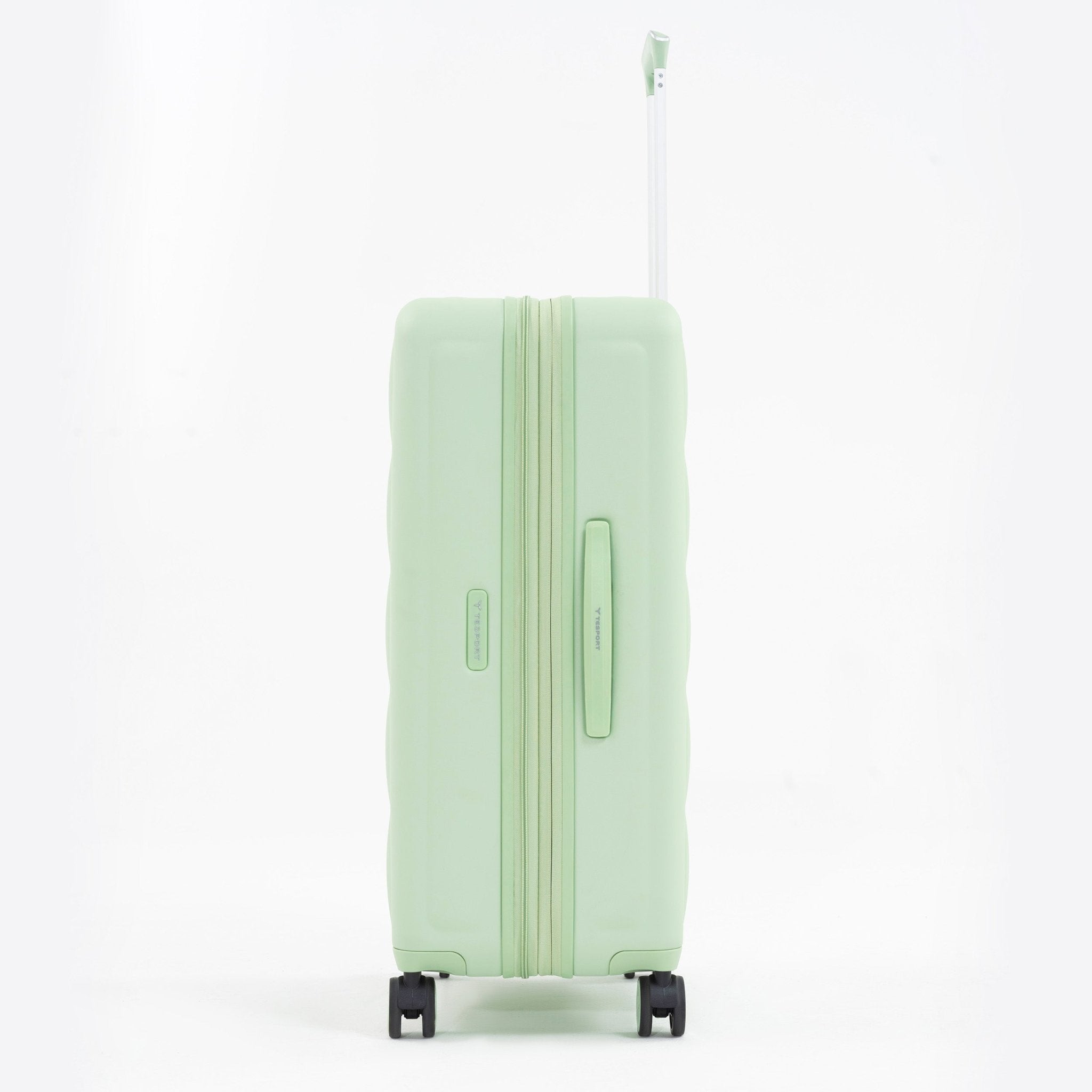 Tesport Cloud Large Check-In In Apple Green side view